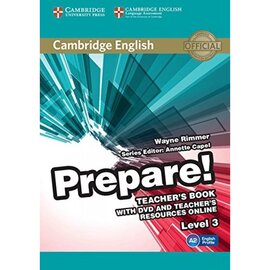 Cambridge English Prepare! Level 3 Teacher's Book+DVD (підручник+аудіодиск) - фото книги