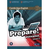 Cambridge English Prepare! Level 3 Work Book with Downloadable Audio (підручник+аудіодиск) - фото обкладинки книги