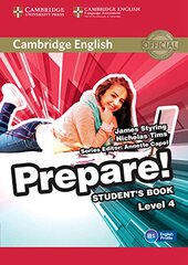 Cambridge English Prepare! Level 4 SB (підручник) - фото обкладинки книги