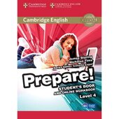 Cambridge English Prepare! Level 4 Student's Book + online Work Book (підручник) - фото обкладинки книги