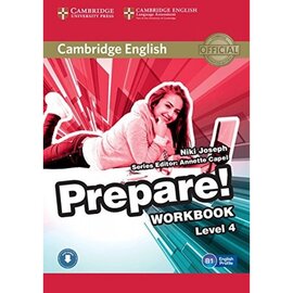 Cambridge English Prepare! Level 4 Work Book with Downloadable Audio (робочий зошит) - фото книги