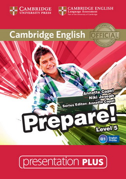Cambridge English Prepare! Level 5 Presentation Plus DVD-ROM (DVD диск) - фото книги