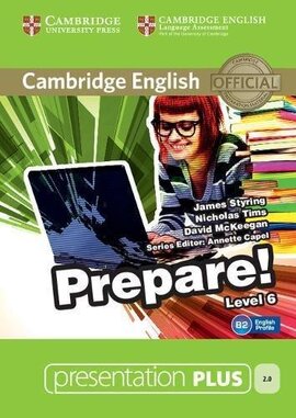 Cambridge English Prepare! Level 6 Presentation Plus DVD-ROM (DVD диск) - фото книги