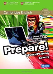 Cambridge English Prepare! Level 6 SB (підручник) - фото обкладинки книги