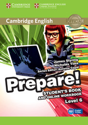 Cambridge English Prepare! Level 6 Student's Book and Online Workbook - фото книги