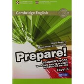 Cambridge English Prepare! Level 6 Teacher's Book+DVD (книга вчителя+аудіодиск) - фото обкладинки книги