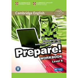 Cambridge English Prepare! Level 6 Work Book with Downloadable Audio (робочий зошит) - фото книги