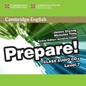 Cambridge English Prepare! Level 7 Class Audio CDs (3) - фото обкладинки книги