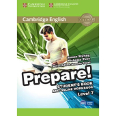 Cambridge English Prepare! Level 7 Student's Book + online Work Book (підручник) - фото обкладинки книги