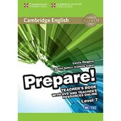 Cambridge English Prepare! Level 7 Teacher's Book+DVD(книга вчителя+аудіодиск) - фото обкладинки книги