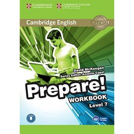 Cambridge English Prepare! Level 7 Work Book with Downloadable Audio (робочий зошит) - фото книги