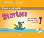 Cambridge English Starters 1 for Revised Exam from 2018. Audio CD - фото обкладинки книги