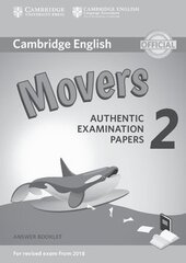 Cambridge English Young Learners 2 for Revised Exam from 2018 Movers Answer Booklet (буклет з відповідями) - фото обкладинки книги