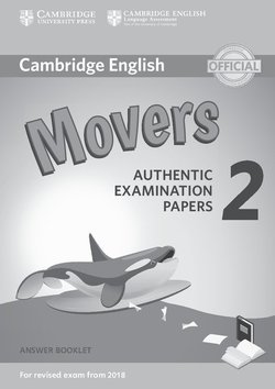 Cambridge English Young Learners 2 for Revised Exam from 2018 Movers Answer Booklet (буклет з відповідями) - фото книги