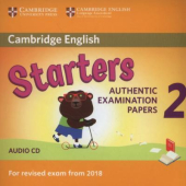 Cambridge English Young Learners 2 for Revised Exam from 2018 Starters CD: Authentic Examination Papers - фото обкладинки книги