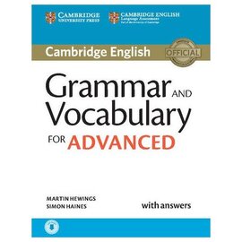 Cambridge Grammar and Vocabulary for Advanced with Answers+Audio (робочий зошит) - фото книги