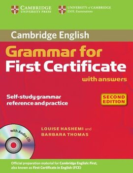 Cambridge Grammar for First Certificate Book with Answers+СD(підручник) - фото книги