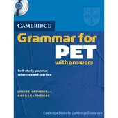 Cambridge Grammar for PET Book with answers and Audio CD (підручник+аудіодиск) - фото обкладинки книги