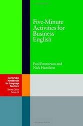 Cambridge Handbooks for Language Teachers: Five-Minute Activities for Business English - фото обкладинки книги