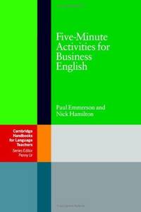 Cambridge Handbooks for Language Teachers: Five-Minute Activities for Business English - фото книги