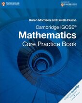 Cambridge IGCSE Core Mathematics Practice Book - фото обкладинки книги