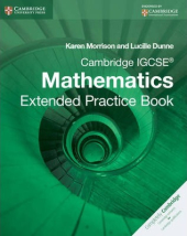 Cambridge IGCSE Mathematics Extended Practice Book - фото обкладинки книги