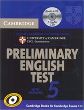 Cambridge PET 5 Self-study Pack - фото обкладинки книги