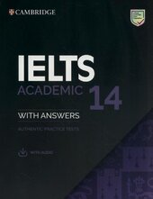 Cambridge Practice Tests IELTS 14 Academic with Answers and Downloadable Audio - фото обкладинки книги