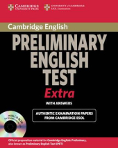 Cambridge Preliminary English Test Extra Student's Book with answers + CD (підручник + відповіді + аудіодиск) - фото обкладинки книги