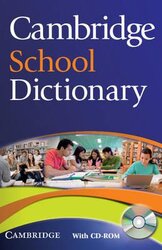 Cambridge School Dictionary PB + CD-ROM (словник + аудіодиск) - фото обкладинки книги
