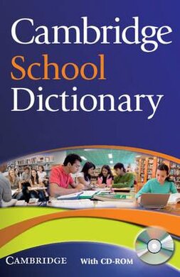 Cambridge School Dictionary PB + CD-ROM (словник + аудіодиск) - фото книги