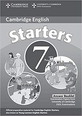 Cambridge YLE Tests 7 Starters Answer Booklet - фото книги