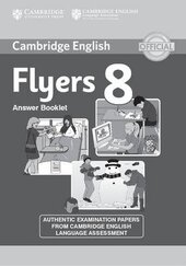 Cambridge YLE Tests 8 Flyers. Answer Booklet (відповіді до підручника) - фото обкладинки книги