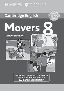 Cambridge YLE Tests 8 Movers. Answer Booklet (відповіді до підручника) - фото книги