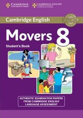 Cambridge YLE Tests 8 Movers. Student's Book - фото обкладинки книги