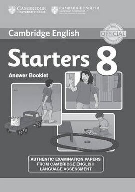 Cambridge YLE Tests 8 Starters. Answer Booklet (відповіді до підручника) - фото книги