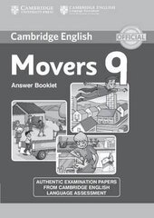 Cambridge YLE Tests 9 Movers. Answer Booklet (відповіді до підручника) - фото обкладинки книги