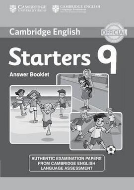 Cambridge YLE Tests 9 Starters. Answer Booklet (відповіді до підручника) - фото книги