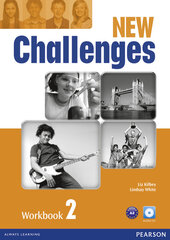Challenges NEW 2 Workbook+CD-Rom (робочий зошит) - фото обкладинки книги