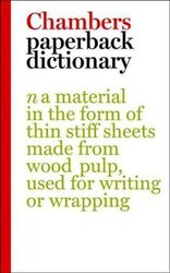 Chambers Paperback Dictionary, 3rd edition - фото обкладинки книги