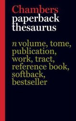 Chambers Paperback Thesaurus, 3rd edition - фото обкладинки книги