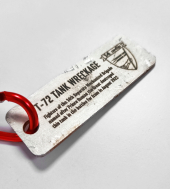 Charity Keychain From T-72 Tank Wreckage - фото обкладинки книги