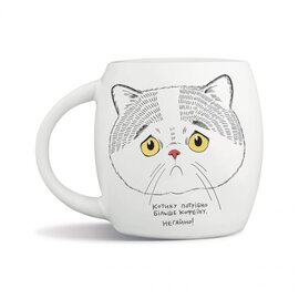 Чашка «Сумний котик» - фото книги