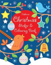 Christmas Sticker and Colouring Book - фото обкладинки книги