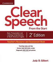 Clear Speech  2nd Edition. Teacher's Resource and Assessment Book - фото обкладинки книги