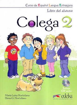 Colega 2. Pack: Libro del alumno + Libro de ejercicios + CD audio (підручник+роб.зошит+аудіодиск) - фото книги