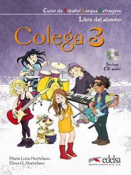 Colega 3. Pack: Libro del alumno + Libro de ejercicios + CD audio (підручник, робочий зошит, диск - фото книги