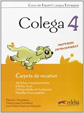 Colega 4. Carpeta de recursos (додаткові дидактичні матеріали) - фото обкладинки книги