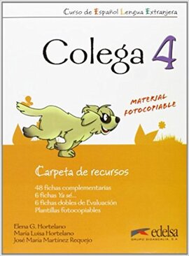 Colega 4. Carpeta de recursos (додаткові дидактичні матеріали) - фото книги