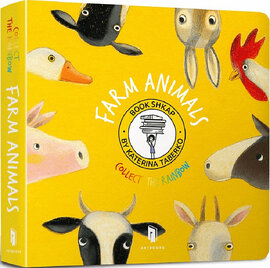 Collect the rainbow. Farm animals - фото книги
